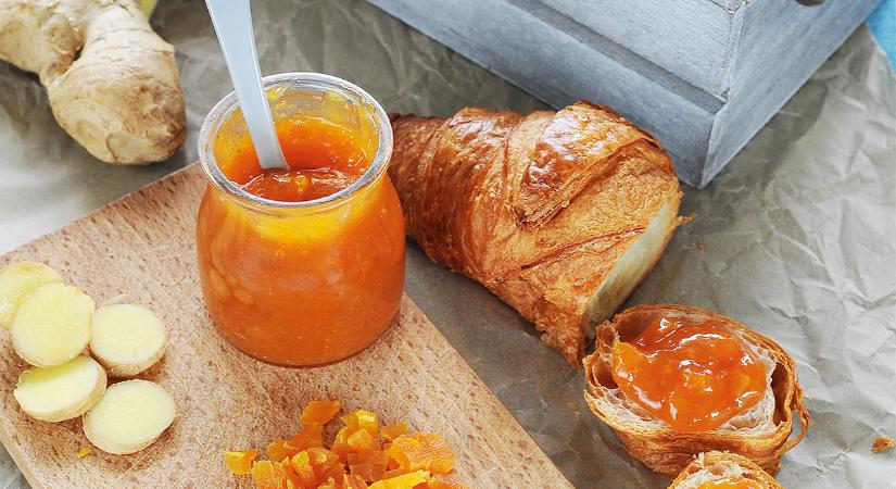 Így készíts gyömbéres sárgabaracklekvárt aszalványokkal