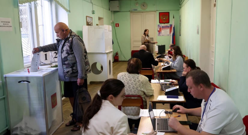 Putyin pártja vezet az orosz parlamenti választásokon