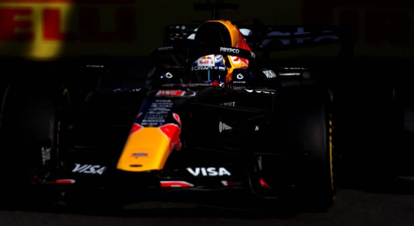 Verstappen „mindent bevetett” Russell ellen Bakuban