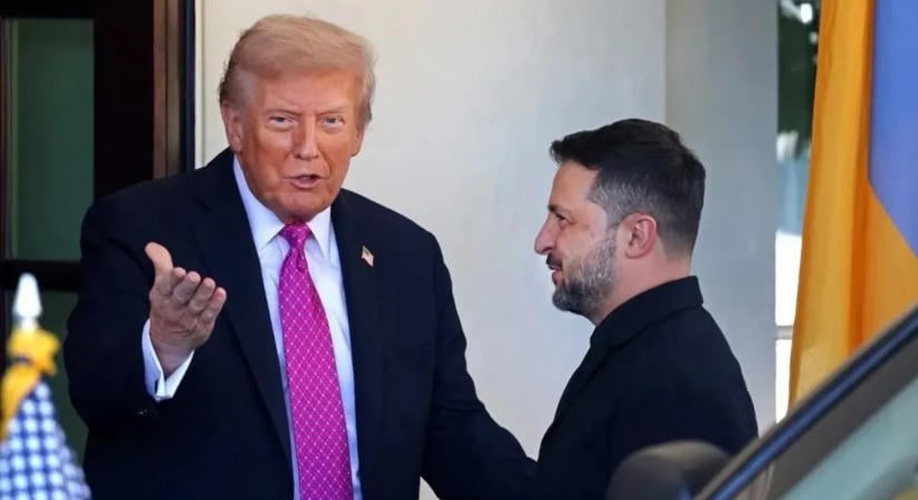 Zelenszkij árulással vádolja Trumpot: szerinte az amerikai elnök Oroszország oldalára állt