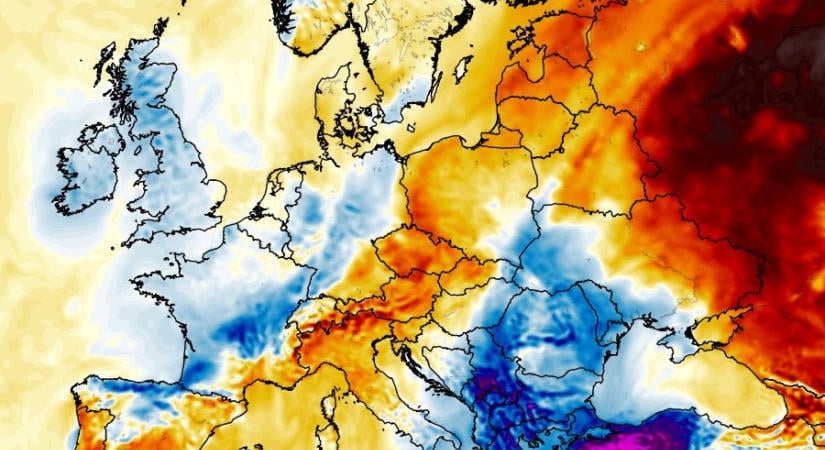 Térképeken mutatjuk, hogyan alakul át időjárásunk a következő napokban