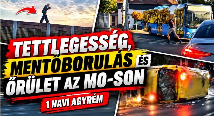 Sajnos minden képzeletet felülmúló felvételeket kaptunk. Most egyben megmutatjuk az elmúlt egy hónapot