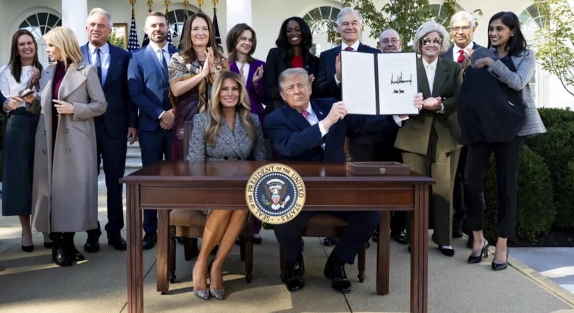 A Fehér Ház szerint Melania Trump közreműködött egy helyi ukrajnai tűzszünet megkötésében