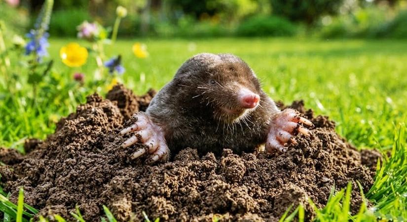 Vakondinvázió a kertben? Ez az egyetlen módszer, amivel végleg megszabadulhatsz tőlük!
