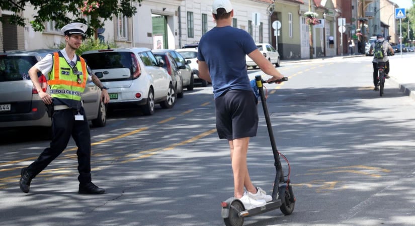 Nem a rollerlopás volt a legnagyobb bűne a hajdú-bihari férfinak: még megdöbbentőbb, amit pluszban találtak nála a rendőrök