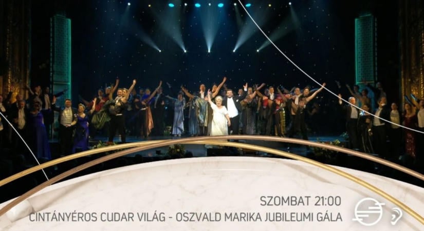 Öt évtizedet ünnepelt Oszvald Marika – nem akárkik énekeltek a jubileumi gálán