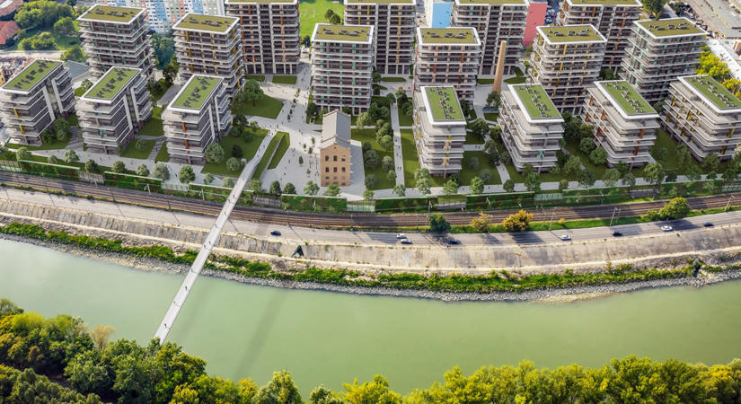 Budapest főépítésze jóváhagyta az Óbudai-sziget új gyalogoshídjának koncepcióját