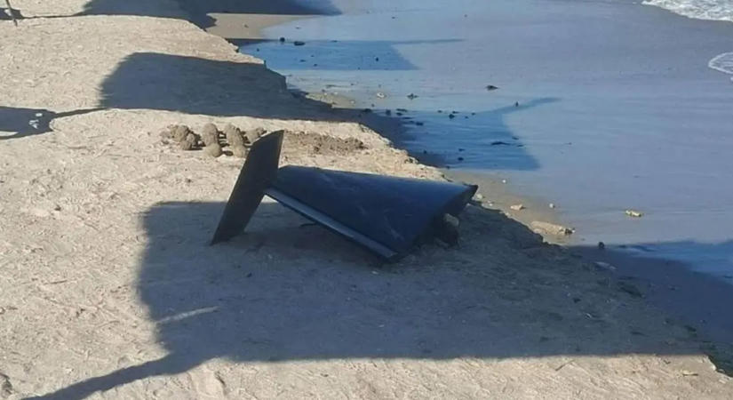 Partra sodort drón roncsait robbantották fel egy romániai üdülőtelepen