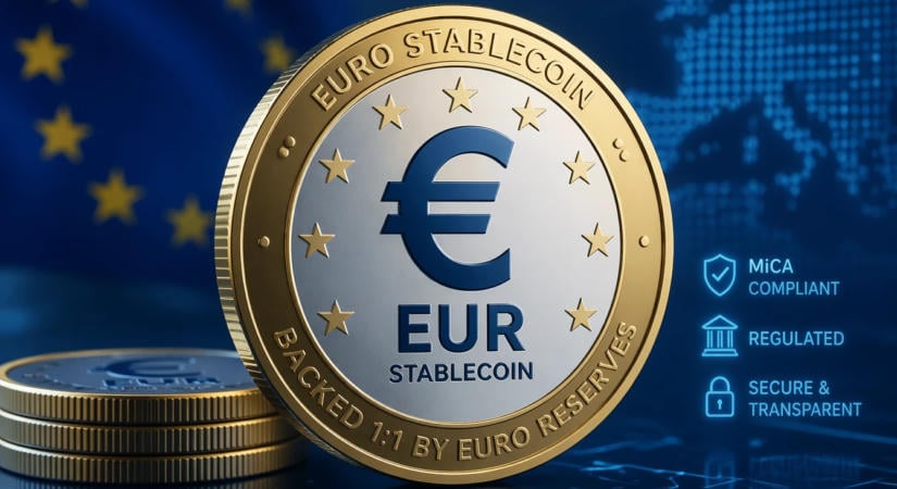 Banki összefogás a euró stabilcoinért: engedélyt kapott a Qivalis