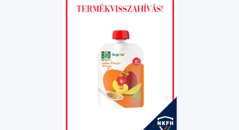 Rákkeltő anyagot mutattak ki egy Lidlben kapható, kisgyermekeknek szánt gyümölcspürében