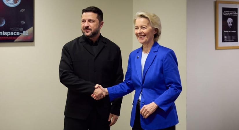 Zelenszkij és von der Leyen feszült megbeszélést tartott New Yorkban az Ukrajnának nyújtott támogatásról – Bloomberg