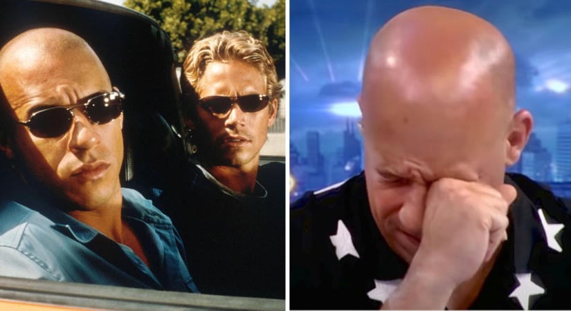 Szívfacsaró módon emlékezett meg Vin Diesel a 13 éve elhunyt barátjára, Paul Walkerre