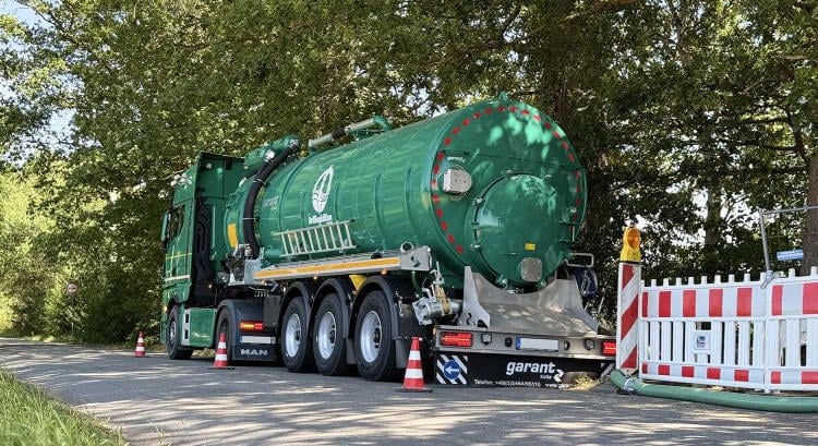 TSA DrillingEdition félpótkocsi fúrási iszap szállítására