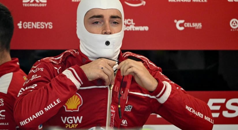 Leclerc érte el a legjobb időt a második szabadedzésen