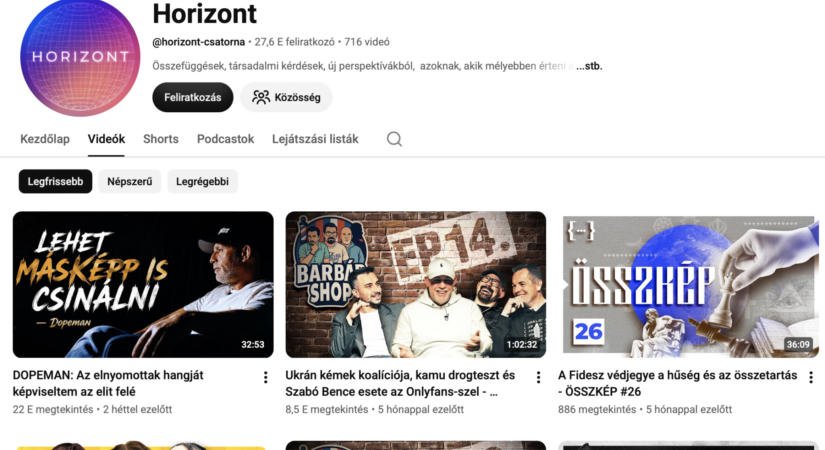 Majdnem 400 millió forint közpénz került egy Fideszért kampányoló YouTube-csatornához