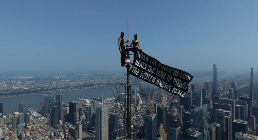 Letartóztatták az Empire State Building tetején egymást eljegyző párost
