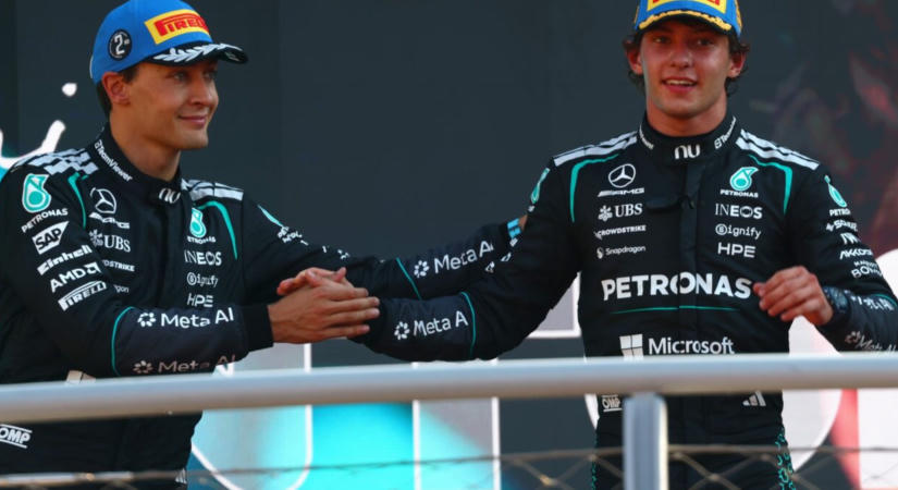 Antonelli csodája, Russell küzdelme és Verstappen tehetetlensége: Az Olasz Nagydíj dobogósainak nyilatkozatai