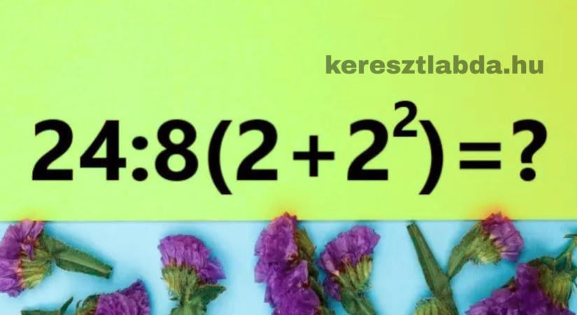 Matek feladat: ki számol jól, ha a zárójel előtt nincs szorzásjel?