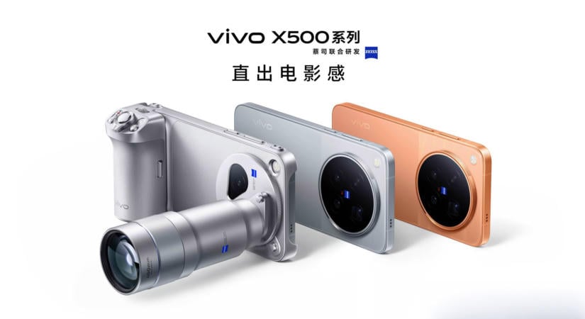 Még közelebb kerül a fényképezőgépekhez a Vivo X500 Pro Max