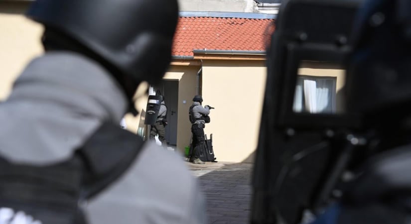 Baltával kergette az élettársát egy férfi Abonyban, lábon lőtték a rendőrök
