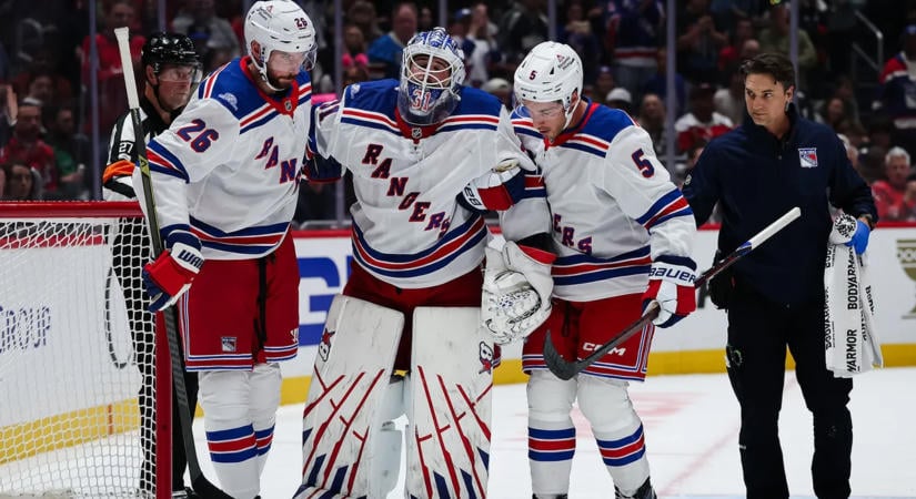 Az egész szezonra kidőlt a New York Rangers gólszerző kapusa