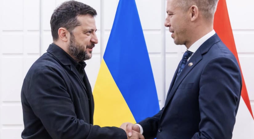 Négyszemközt tárgyalt Magyar és Zelenszkij