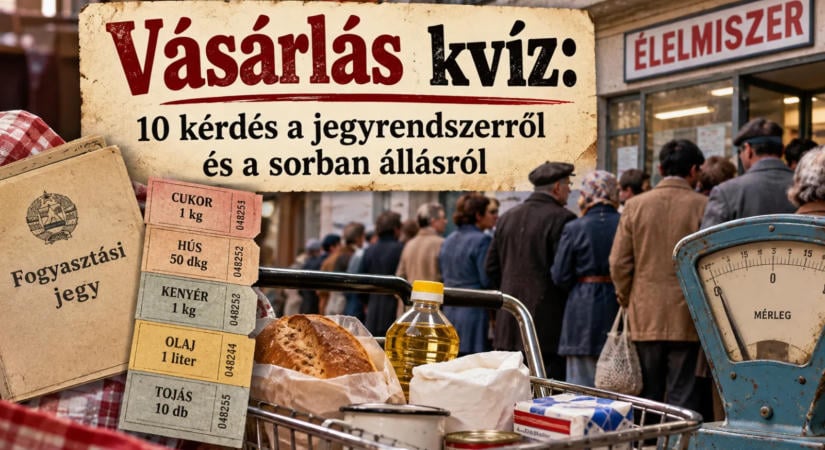 Vásárlás kvíz: 10 kérdés a jegyrendszerről és a sorban állásról