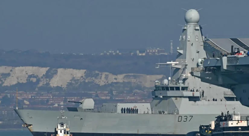 Három napon át követte a brit haditengerészet a brit vizeken áthaladó orosz hajókat