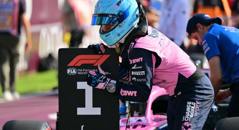 Gasly nyerte a monzai időmérőt, életében először indulhat a pole-ból