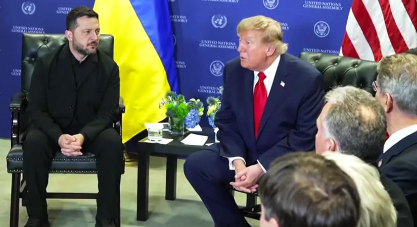Energetikai tűzszünetről is tárgyalt az amerikai és ukrán elnök