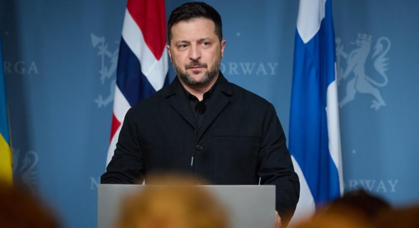 Zelenszkij: Föld alatti vezetéken jutottak az oroszok mögé az ukrán katonák