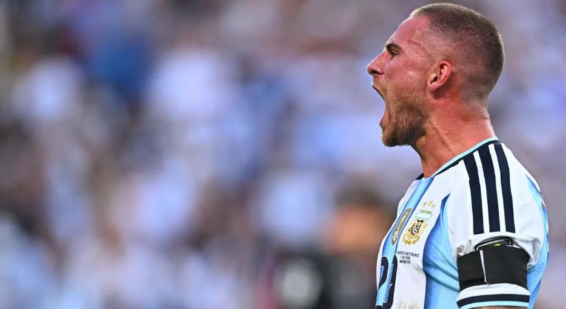 Videó: Mac Allister fejesével korán vezetést szerzett Argentína