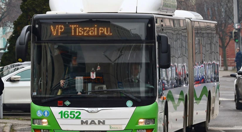Ezért járnak villamospótló buszok a Tiszai pályaudvar és az Újgyőri főtér között