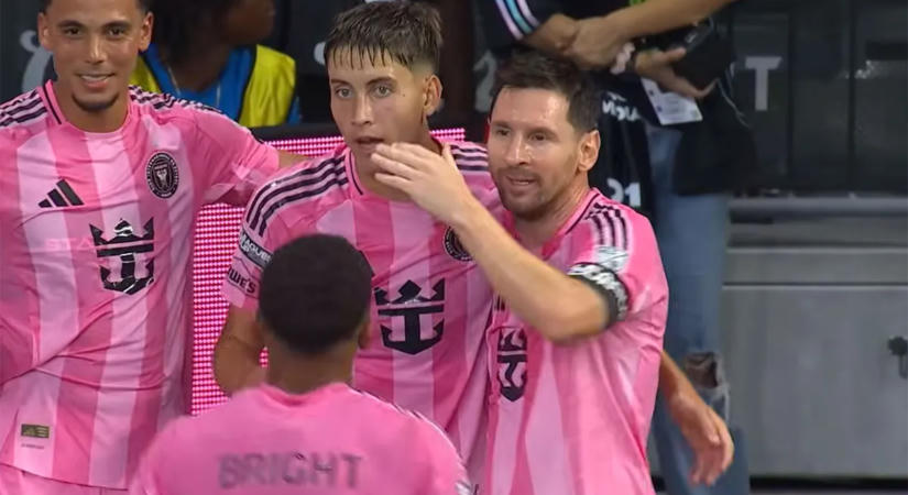Messi két góllal segítette győzelemhez az Inter Miamit a Ligák Kupájában