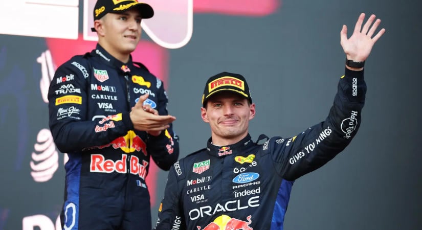 A nemzetközi sajtó szerint Verstappen-show volt Bakuban, de Hadjart is méltatják