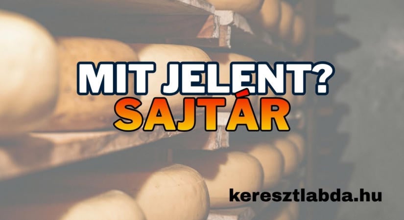 Tájszólás feladat: Melyik jelentés tartozik a sajtár szóhoz?