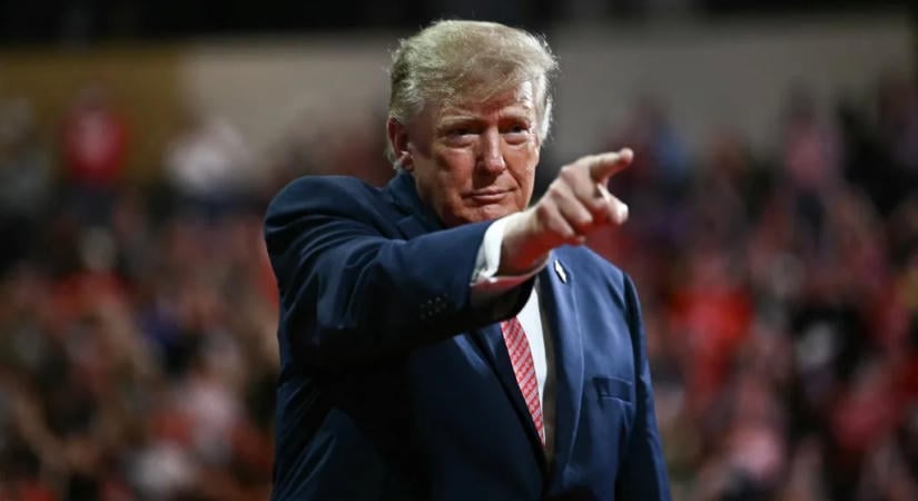 Donald Trump szerint támogatása sokat segített az izraeli kormányfőnek