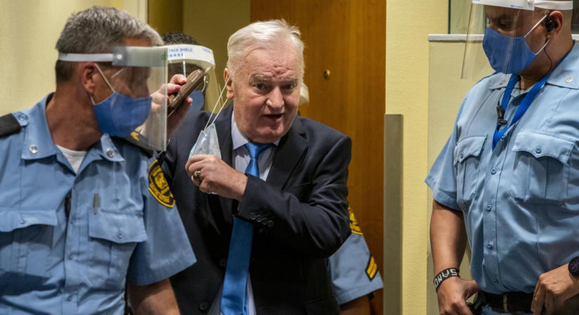 Meghalt Ratko Mladić szerb háborús bűnös