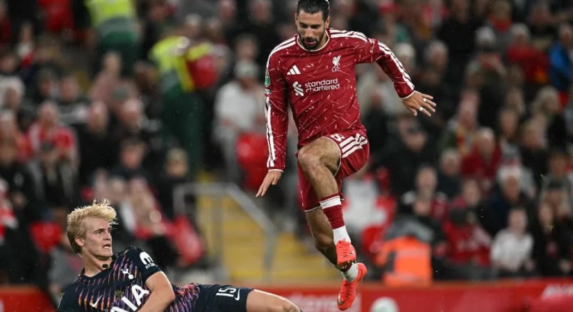 Szoboszlai bombagóllal biztosította be a Liverpool továbbjutását