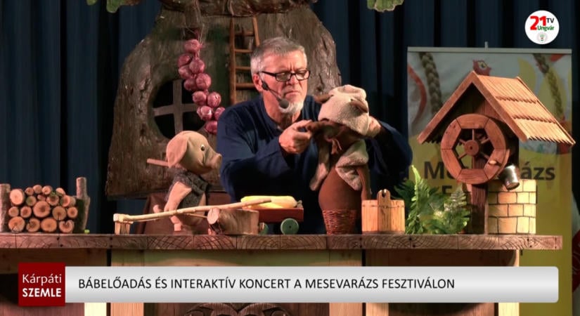 Bábelőadás és interaktív koncert a Mesevarázs fesztiválon – (videó)