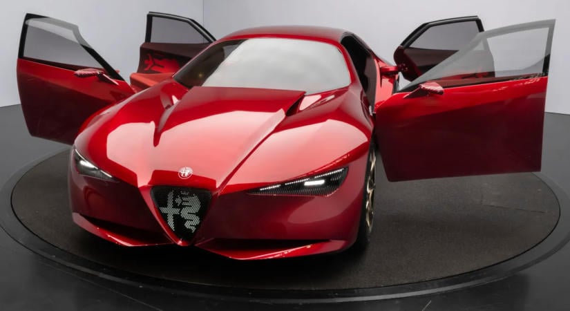 Szívdöglesztő autót mutatott be az Alfa Romeo