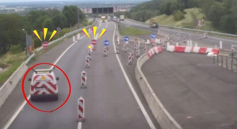 Annyira vakon volt a csengeri sofőr, hogy a Dunántúlon is róla beszélnek! Videón az elképesztő jelenet