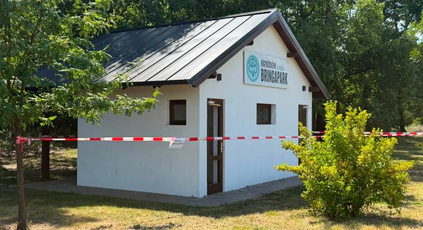 Ismét szétverték a hajdúhadházi bringapark épületét