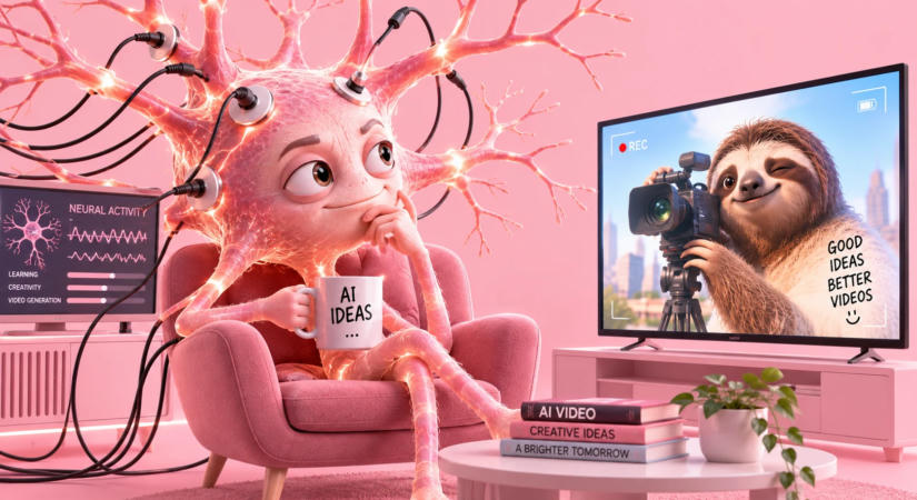 Élő agysejtek tanítják videózni az AI-t – megérkezett a neuronokból tanuló videómodell