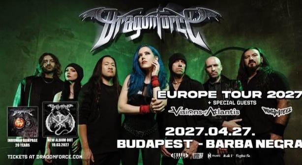 Alissa White-Gluz-al az élén jön a megújult Dragonforce