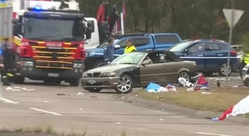 Szurkolók közé hajtott egy autó, gyerekek is megsérültek – videó