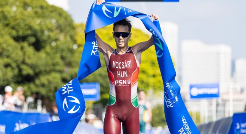 Japánban foglalta keretbe kiemelkedő 2026-os szereplését a magyar triatlonos