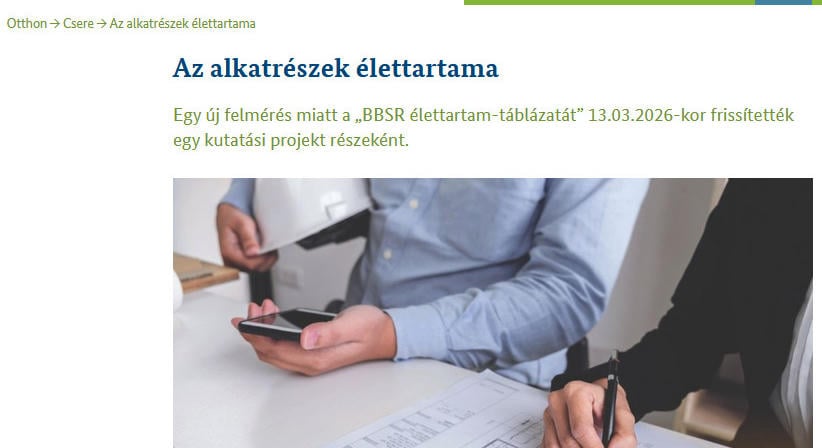 Várható élettartam – itt a legendás német élettartam táblázat