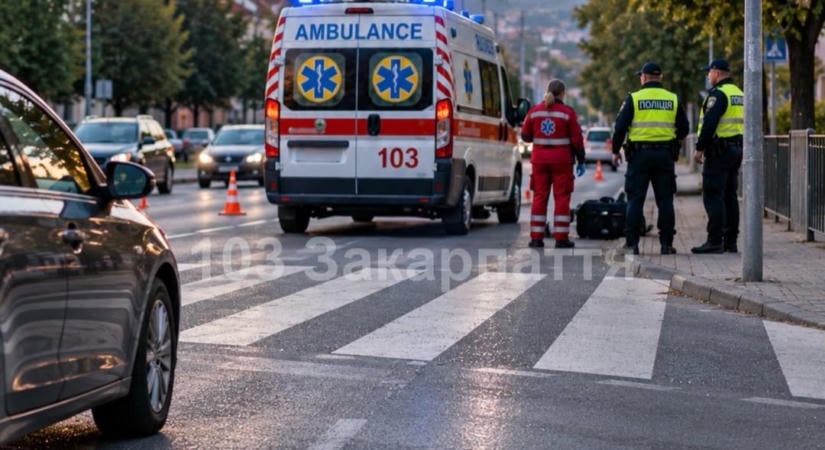 Autó ütött el egy 17 éves fiút Munkácson