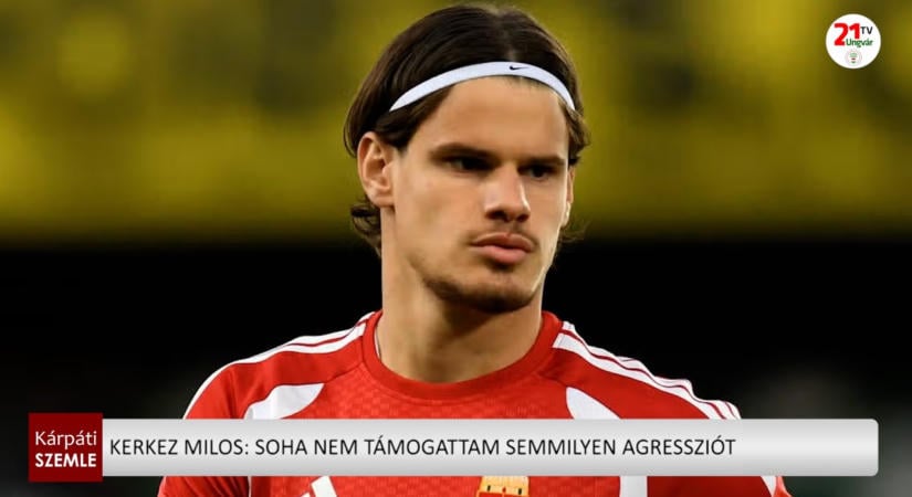 Kerkez Milos: soha nem támogattam semmilyen agressziót – (videó)